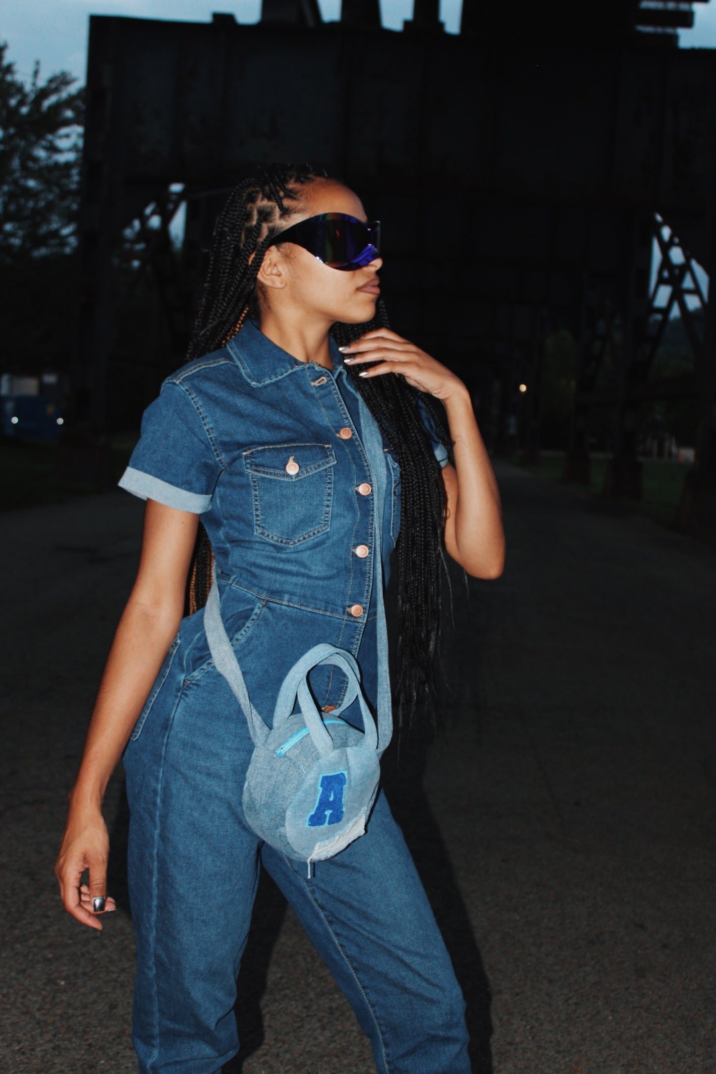 Denim Jumpsuit