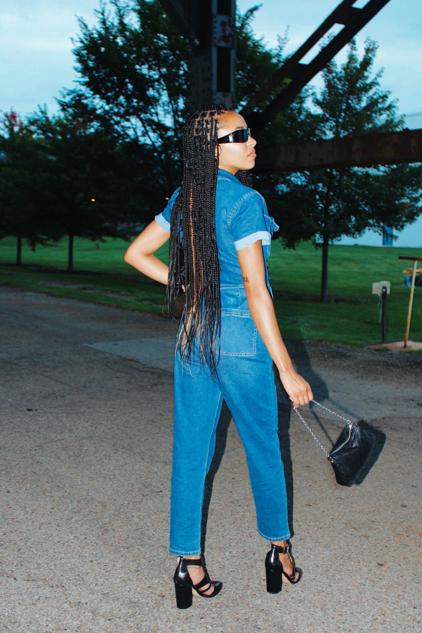 Denim Jumpsuit