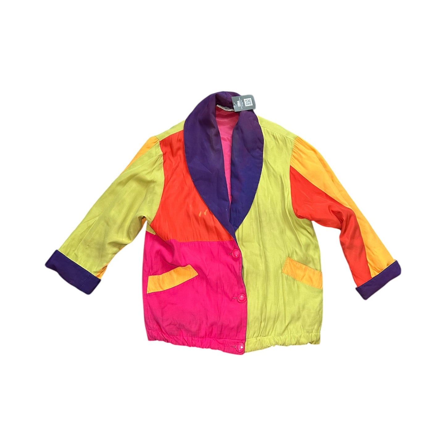Vintage Button up Windbreaker