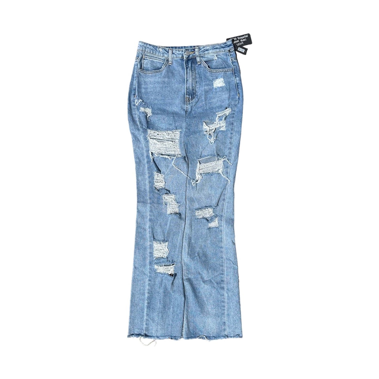 1/1 Denim Maxi Skirt