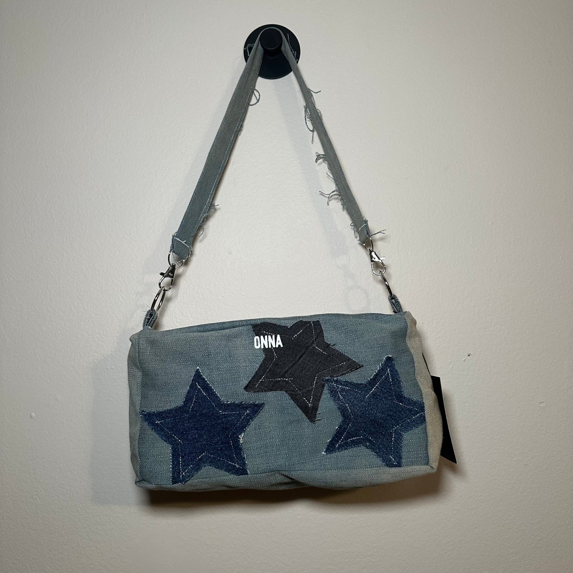 Denim Shoulder Bag - ONNA by gsochic