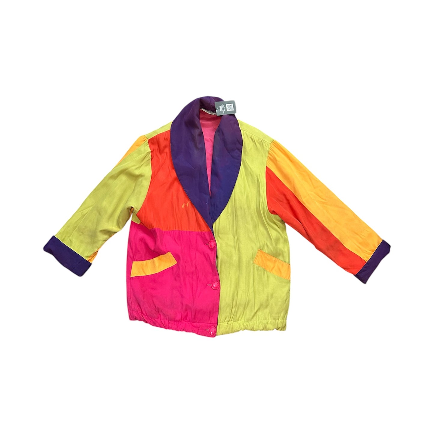 Vintage Button up Windbreaker