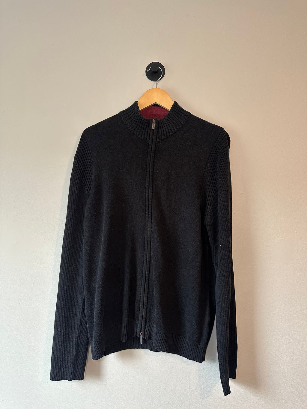 Kenneth Cole Zip Up Sweater