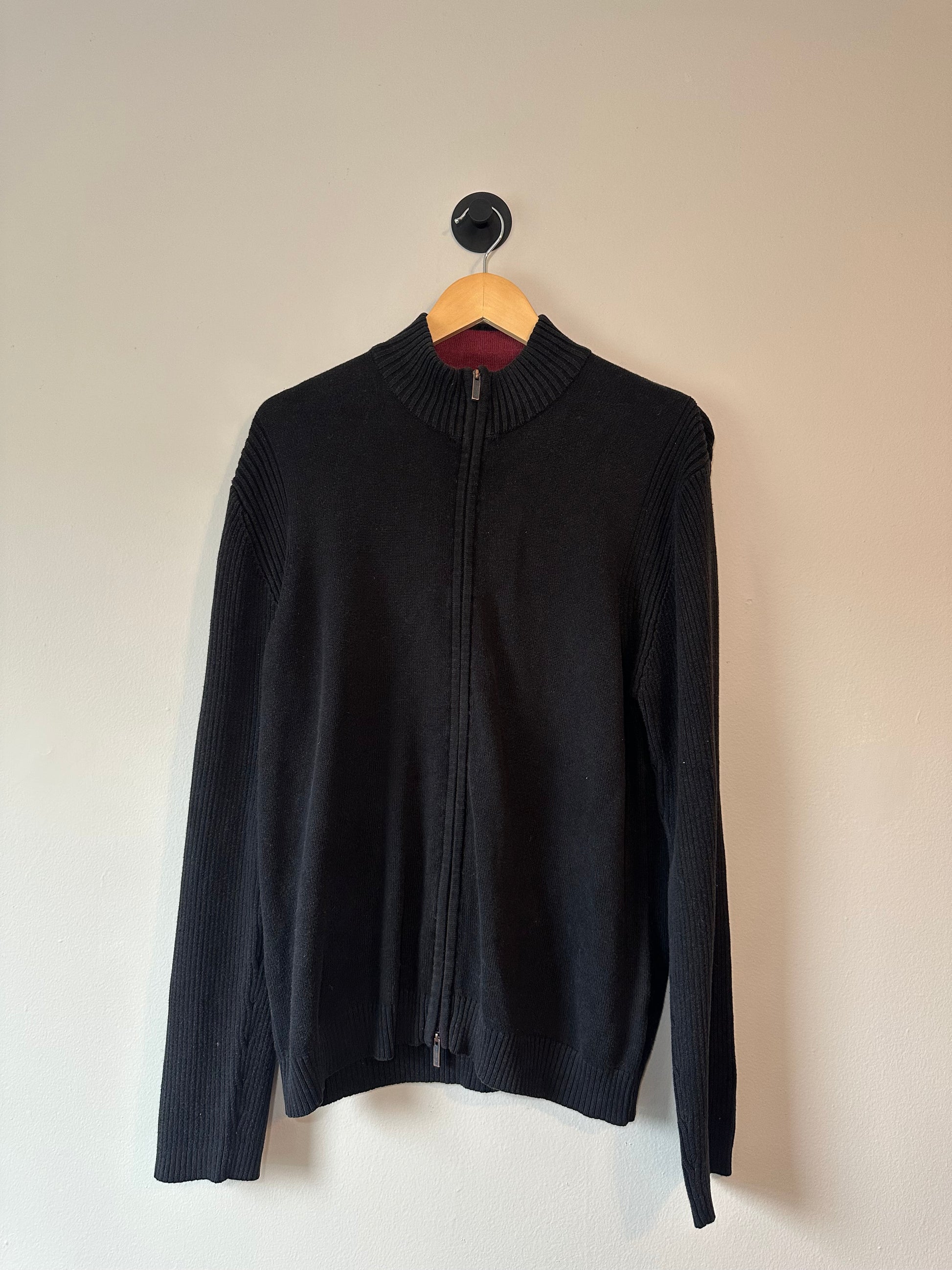 Kenneth Cole Zip Up Sweater