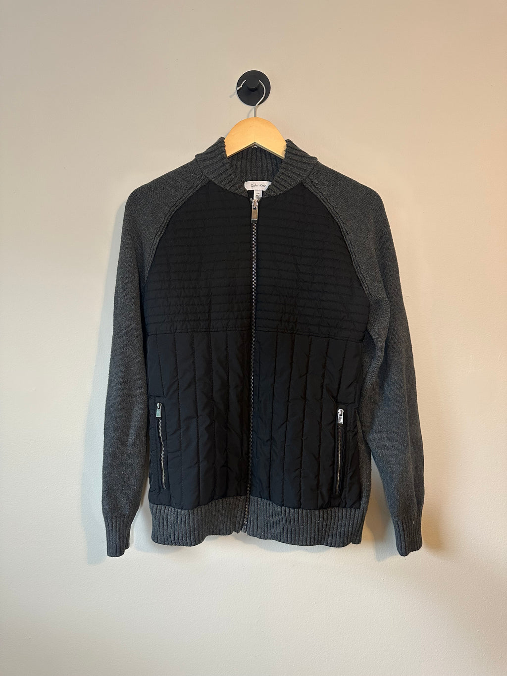 Zip Front Sweater-Jacket