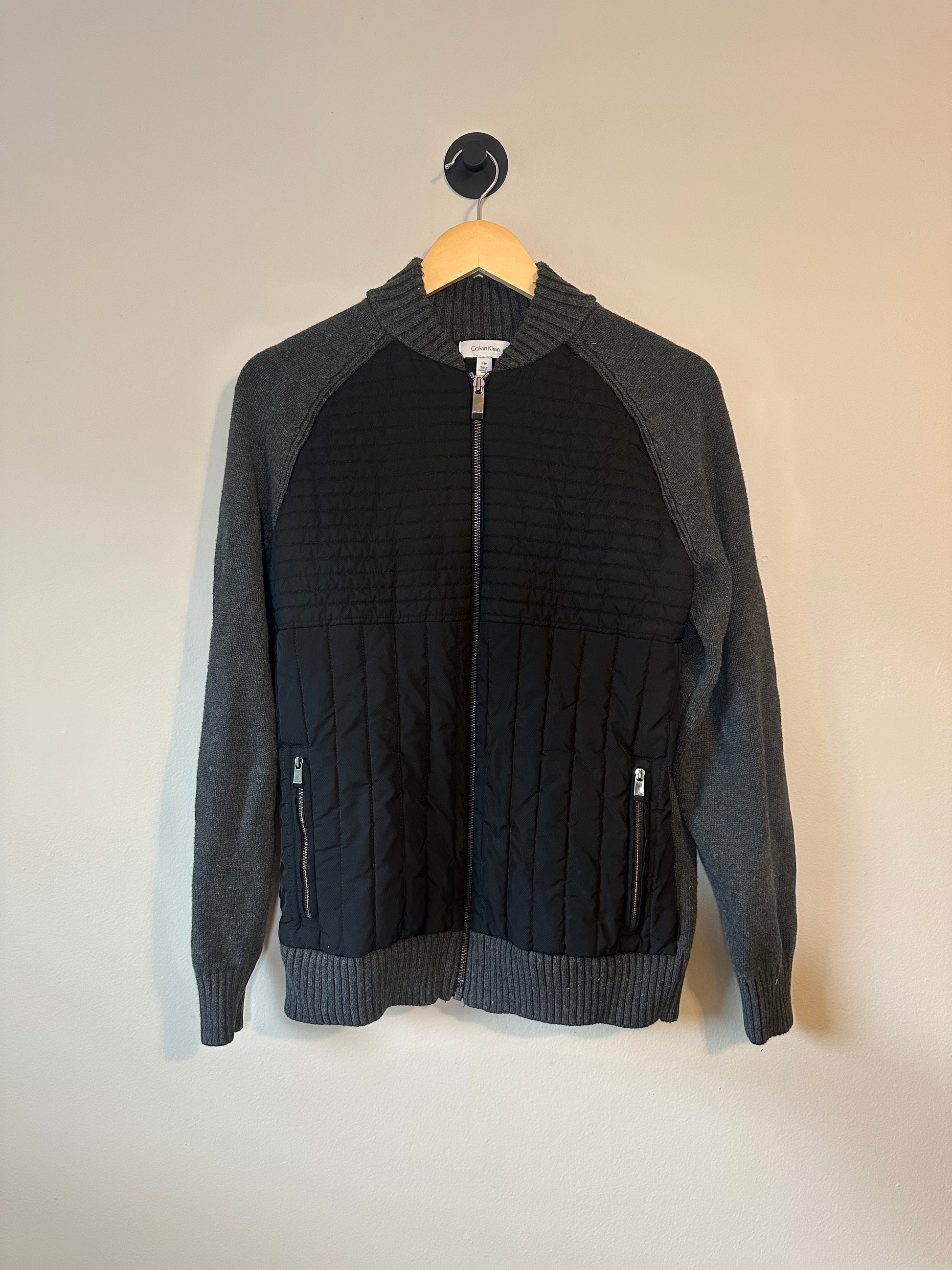 Zip Front Sweater-Jacket