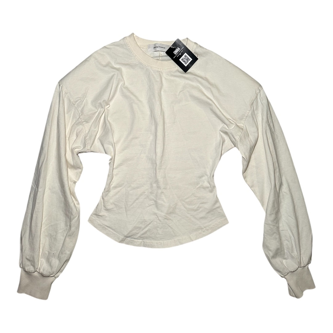 Padded Shoulders Long Sleeve Top