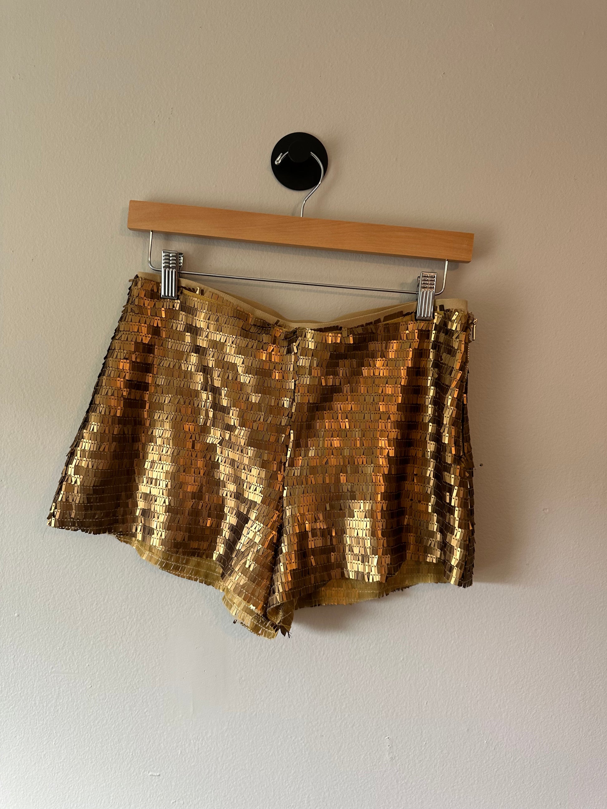 Free People Sequins Shorts