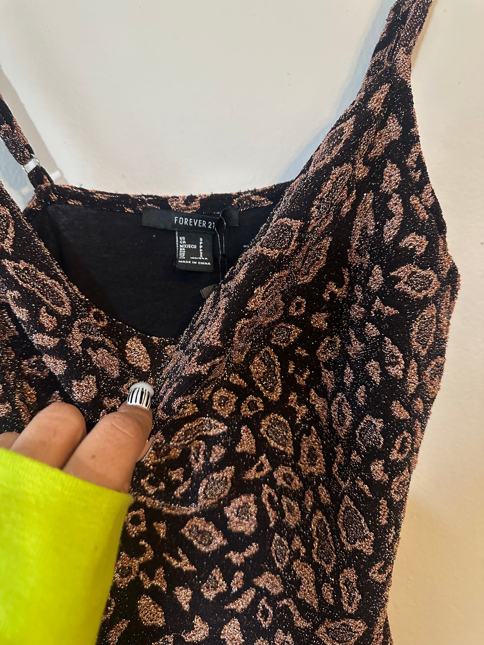 Cowl Neck Mini Dress