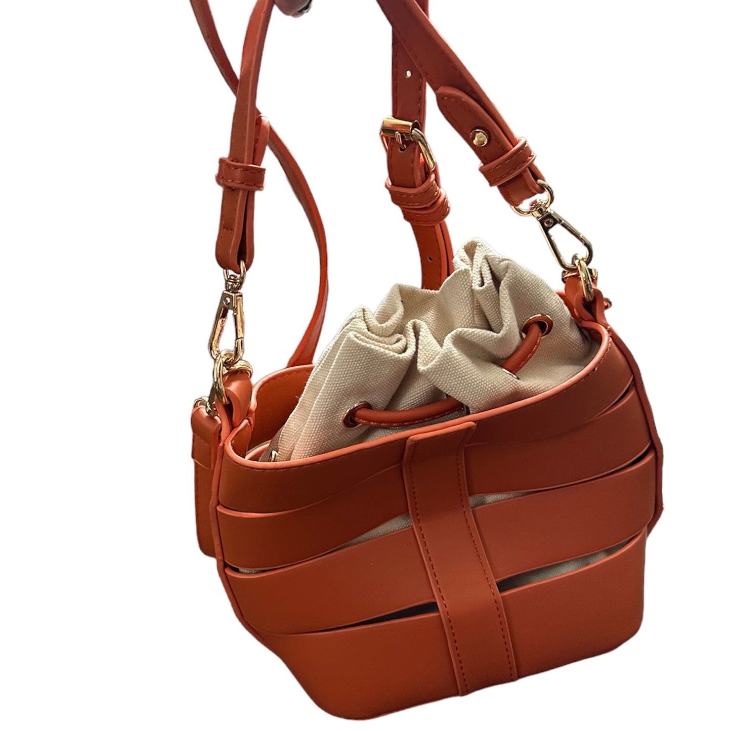 Crossbody Bucket Bag