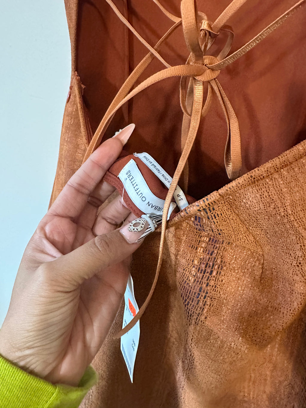 Snake Print Mini Dress