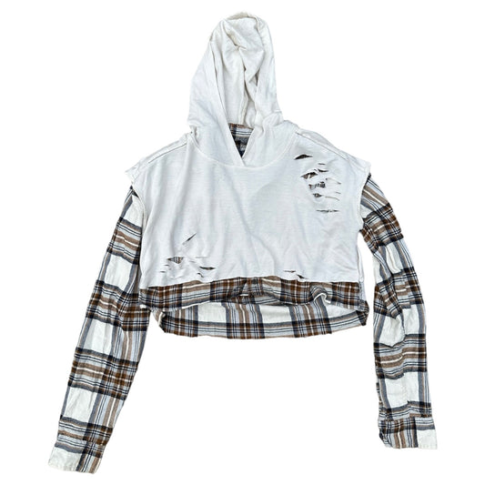 1/1 Reworked Flannel Hoodie