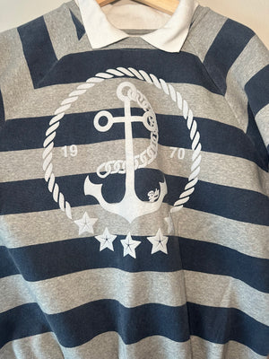 Collared Sweatshirt