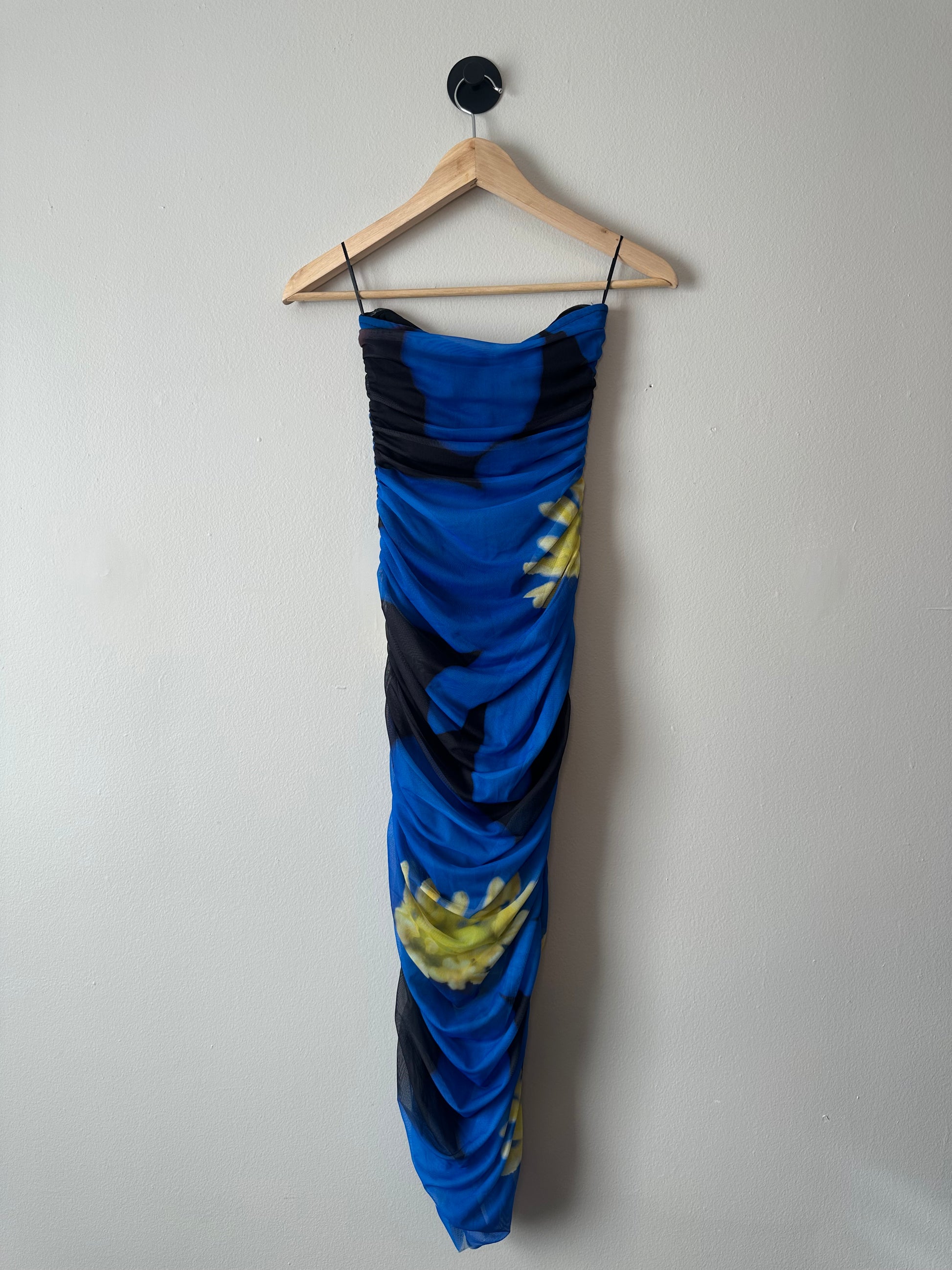 Strapless Midi Dress