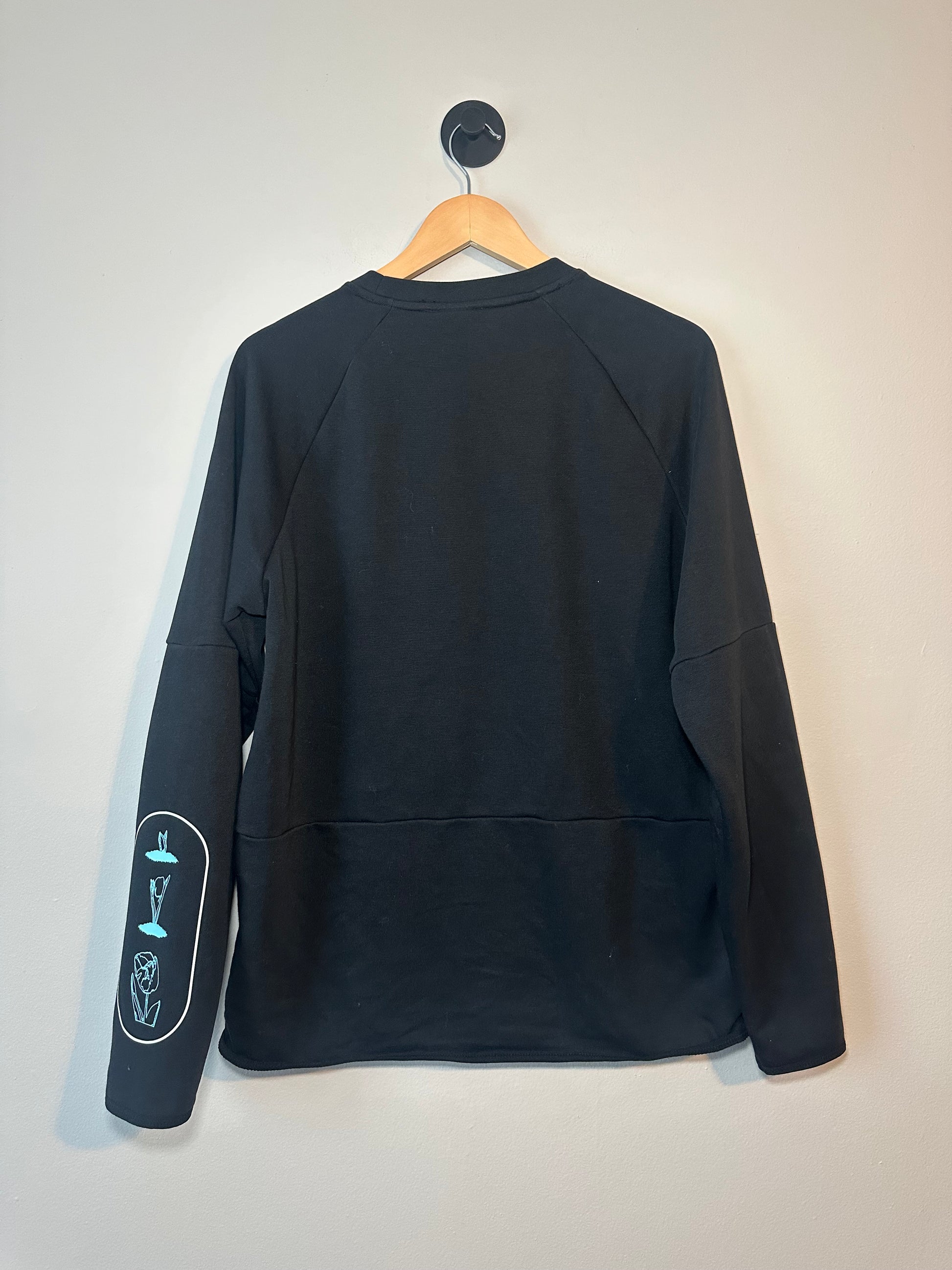 "Just Keep Growing" Graphic Crewneck Sweatshirt
