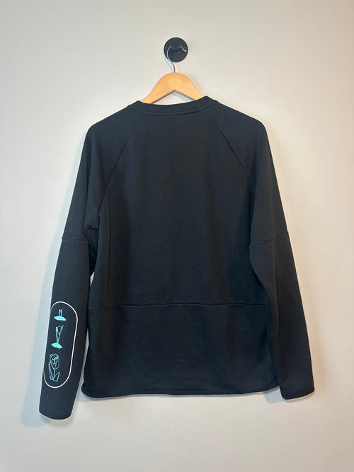 "Just Keep Growing" Graphic Crewneck Sweatshirt