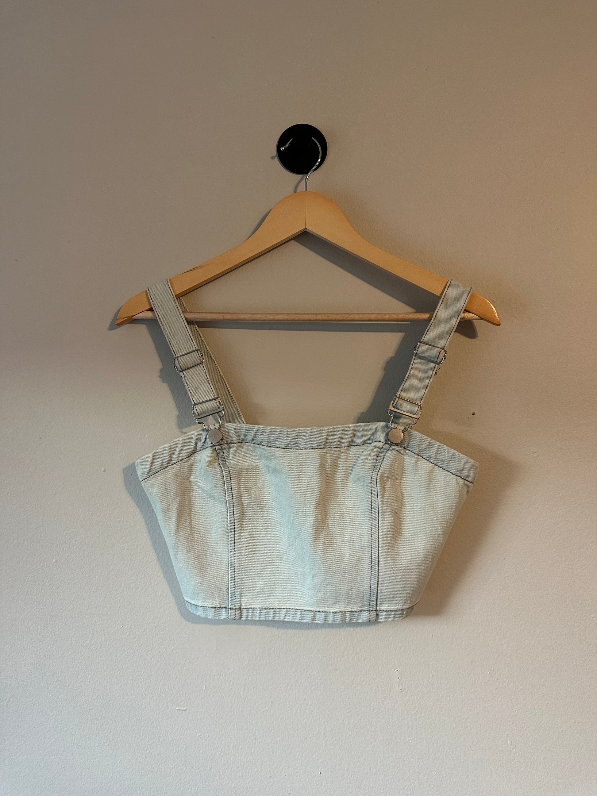 Denim Crop Top