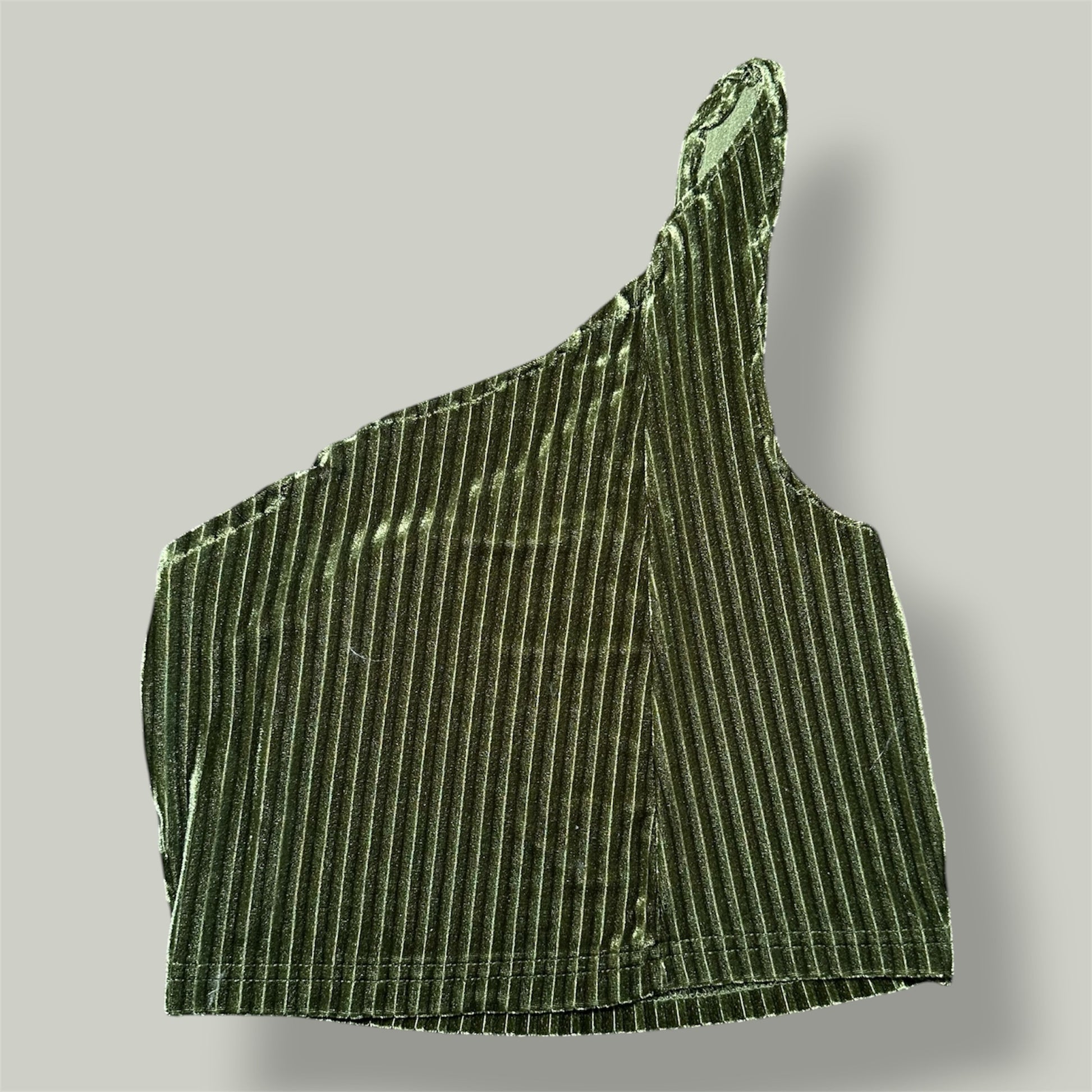 One Shoulder Crop Top