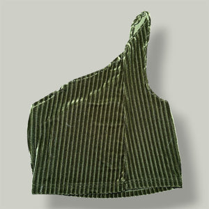 One Shoulder Crop Top