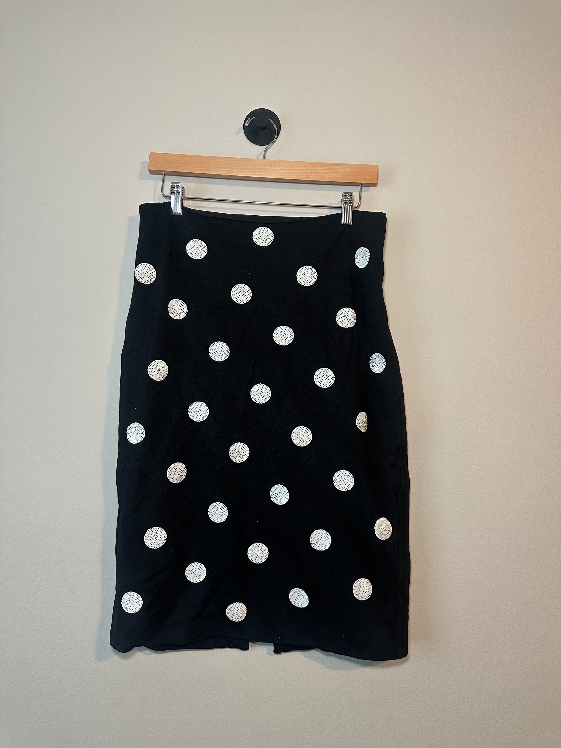 Polka Dot Pencil Skirt