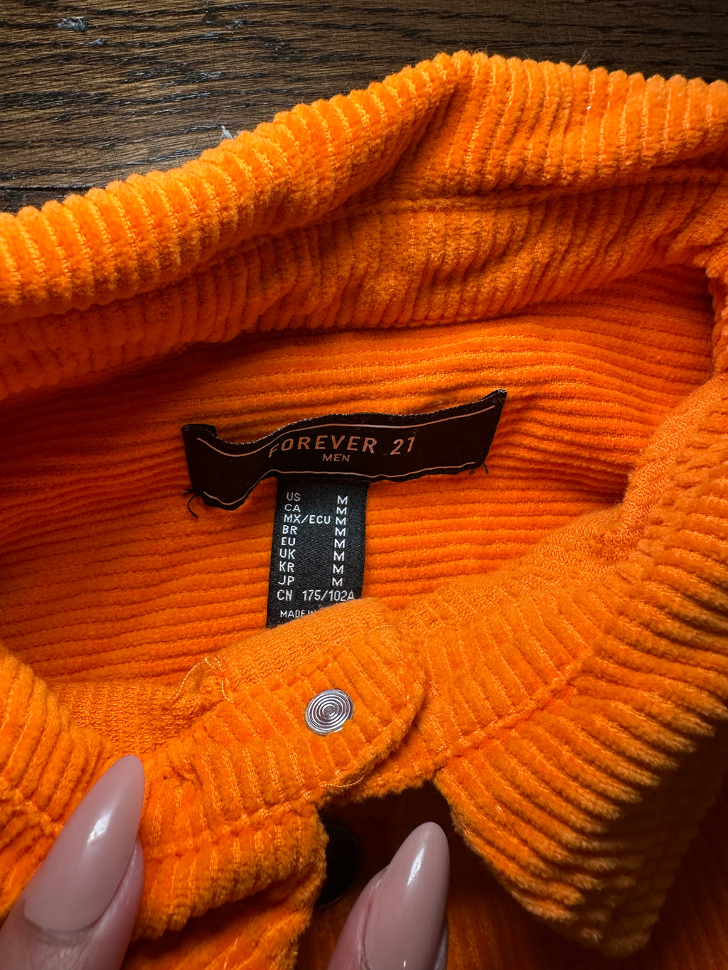 Corduroy Shirt Jacket