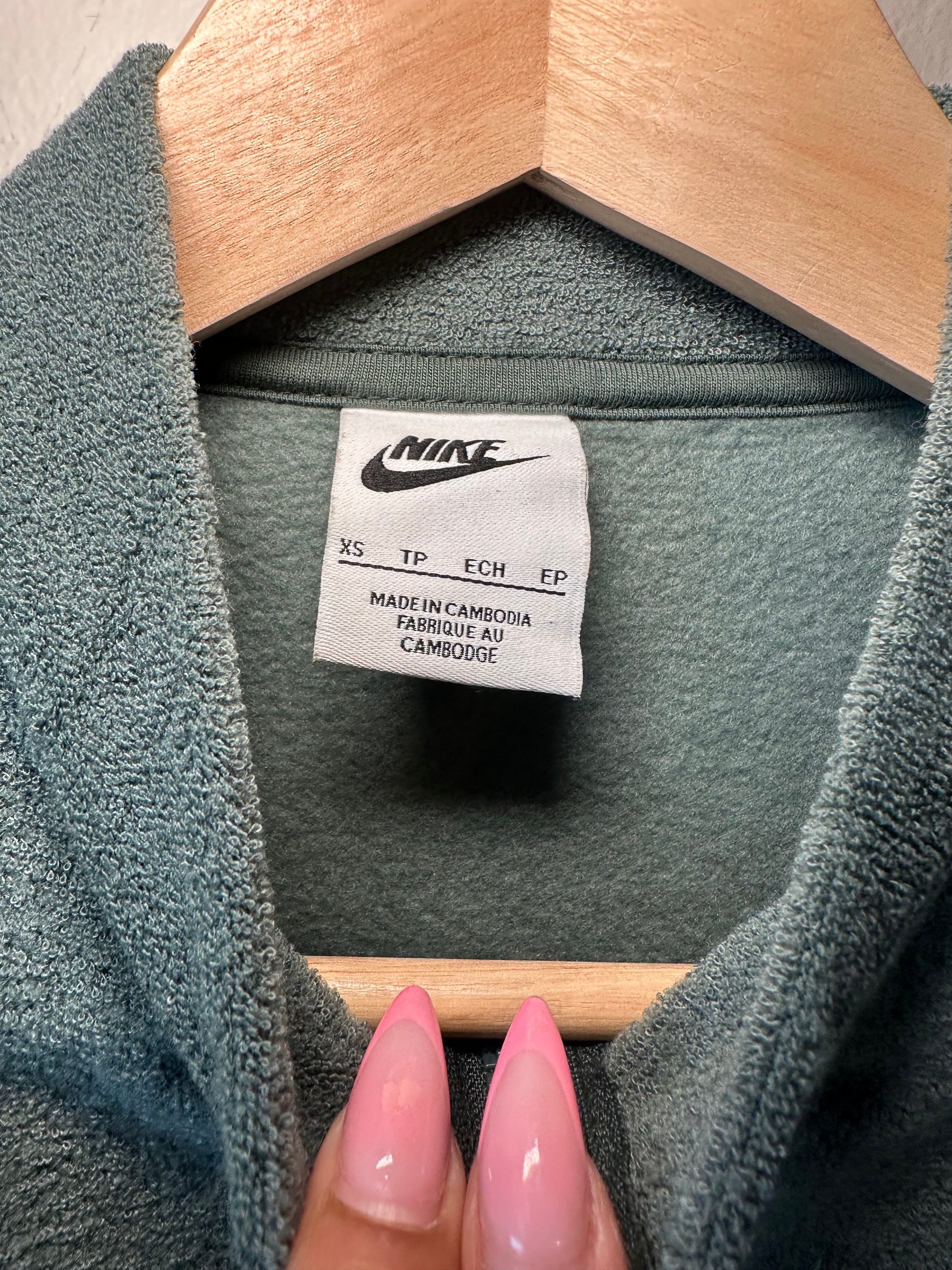 Cropped Nike 1/2 Zip