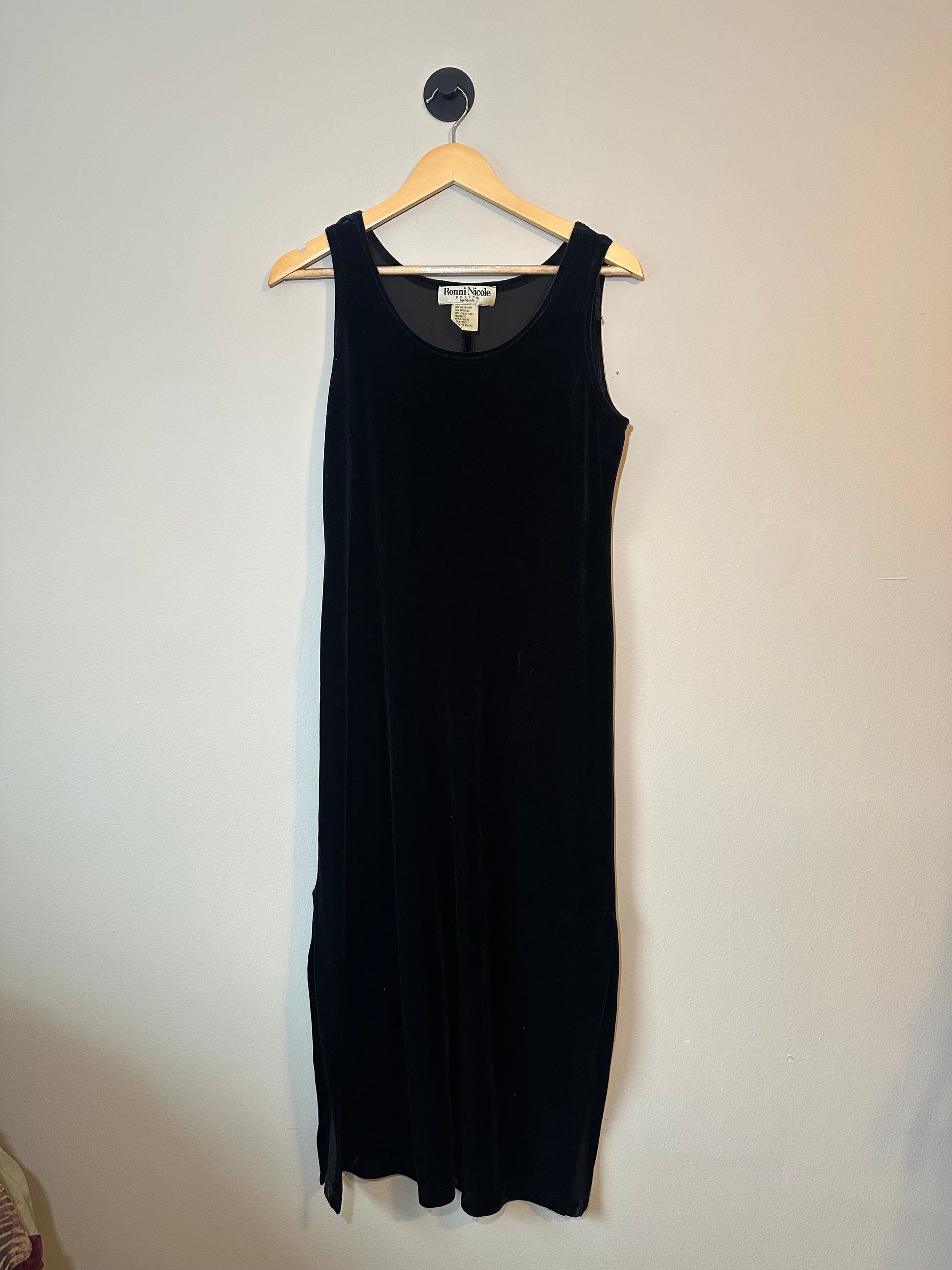 Velvet Maxi Dress