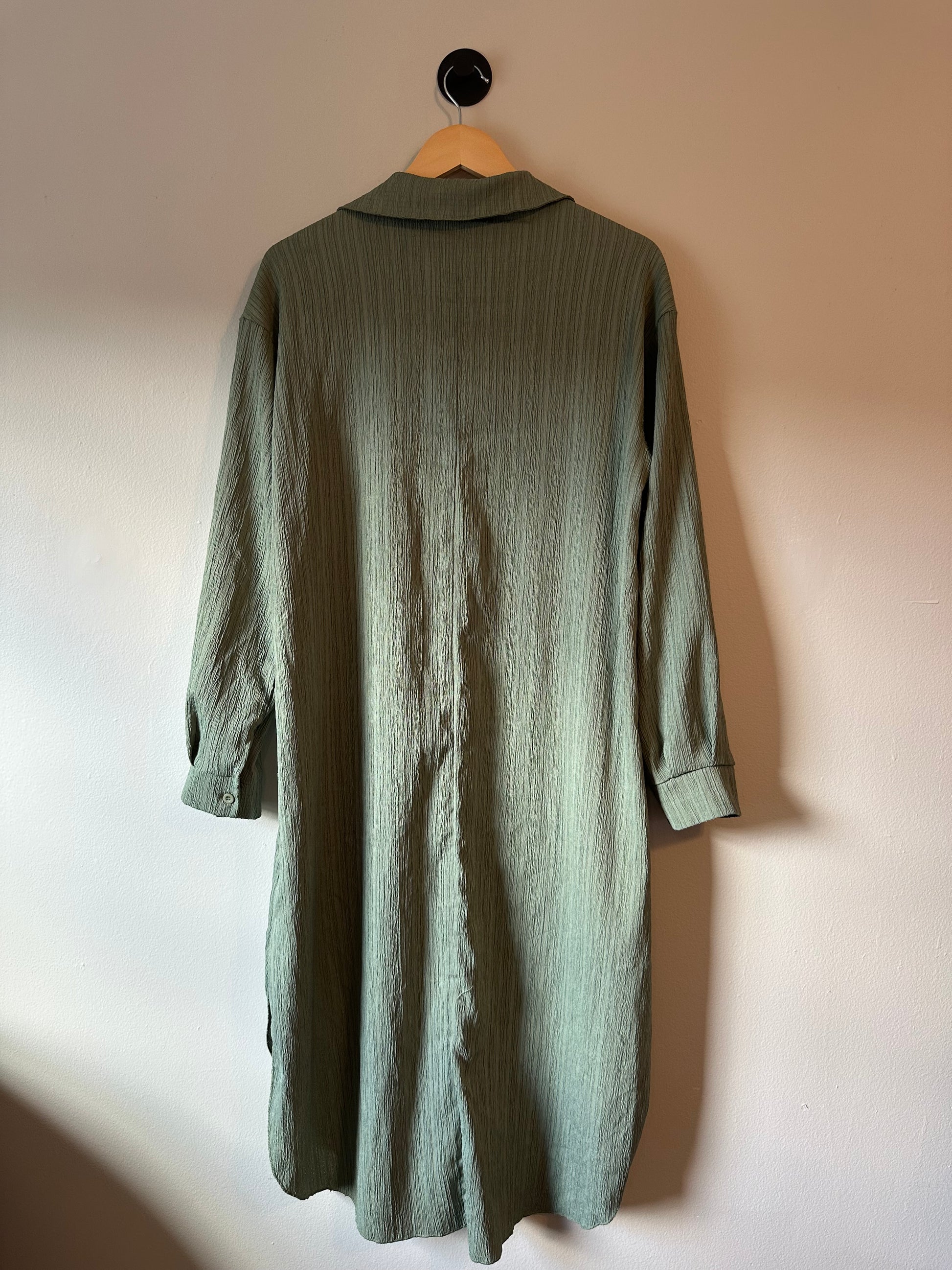 Extra Long Button Down