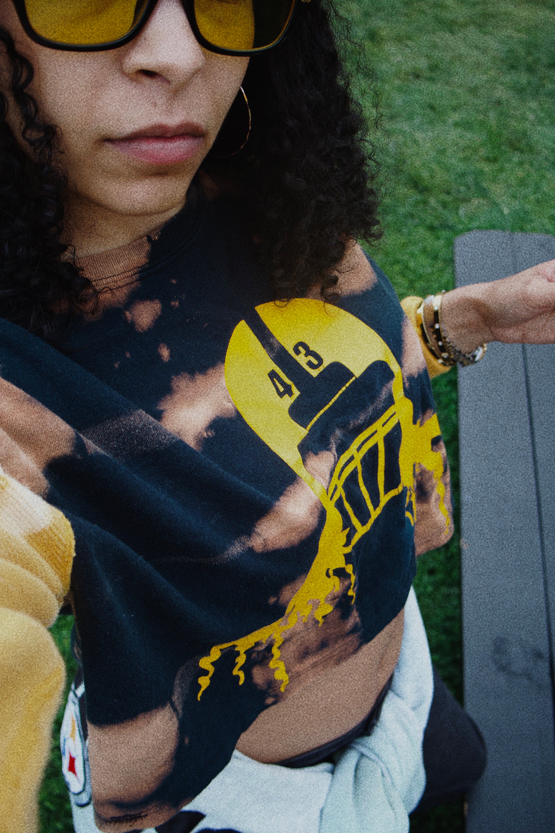 ONNA Reworked Pittsburgh Steelers Crop Top