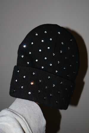 ONNA Reworked Rhinestone Steelers Beanie