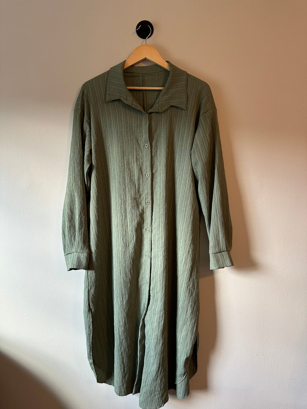 Extra Long Button Down