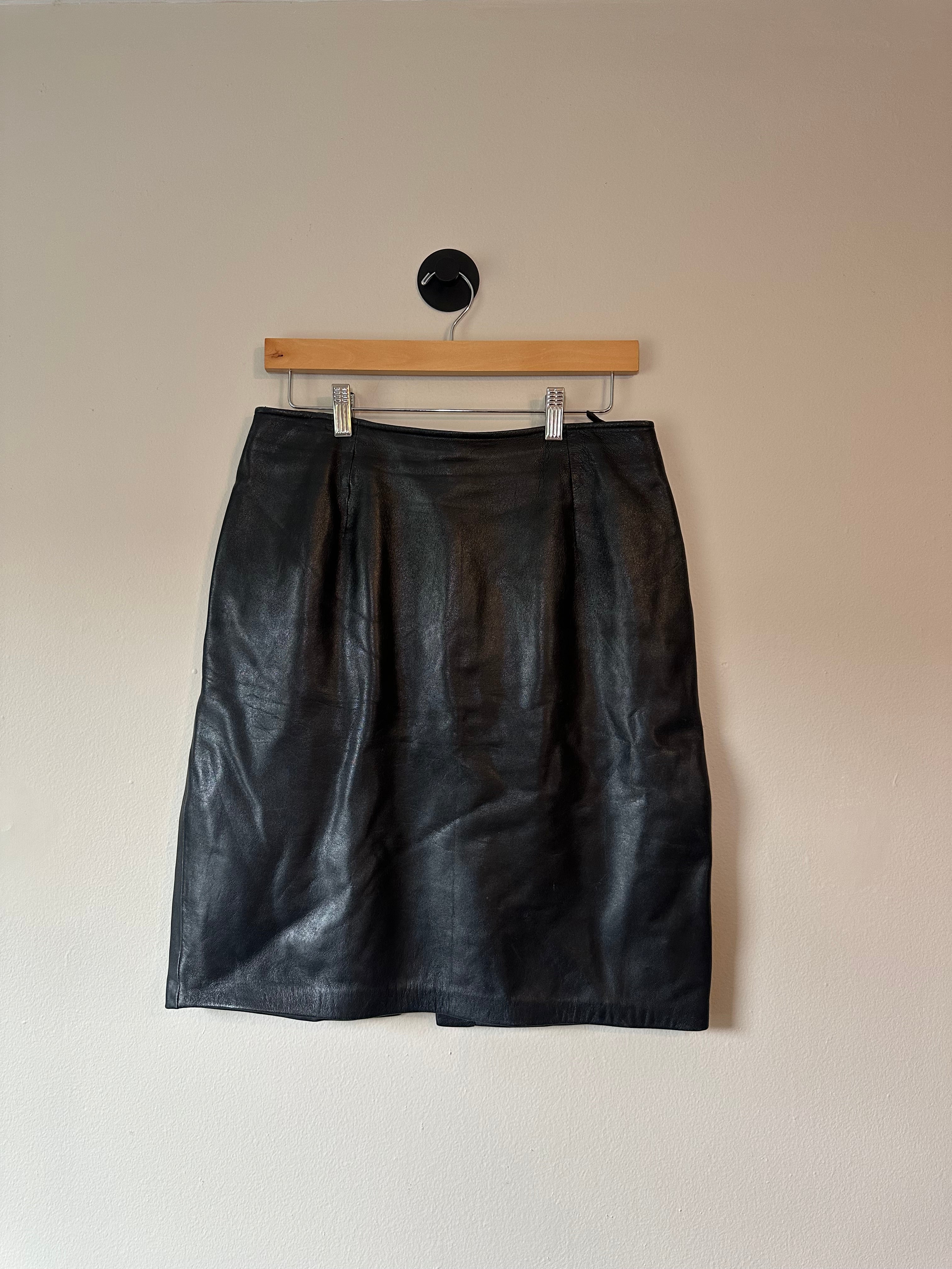 Leather Skirt