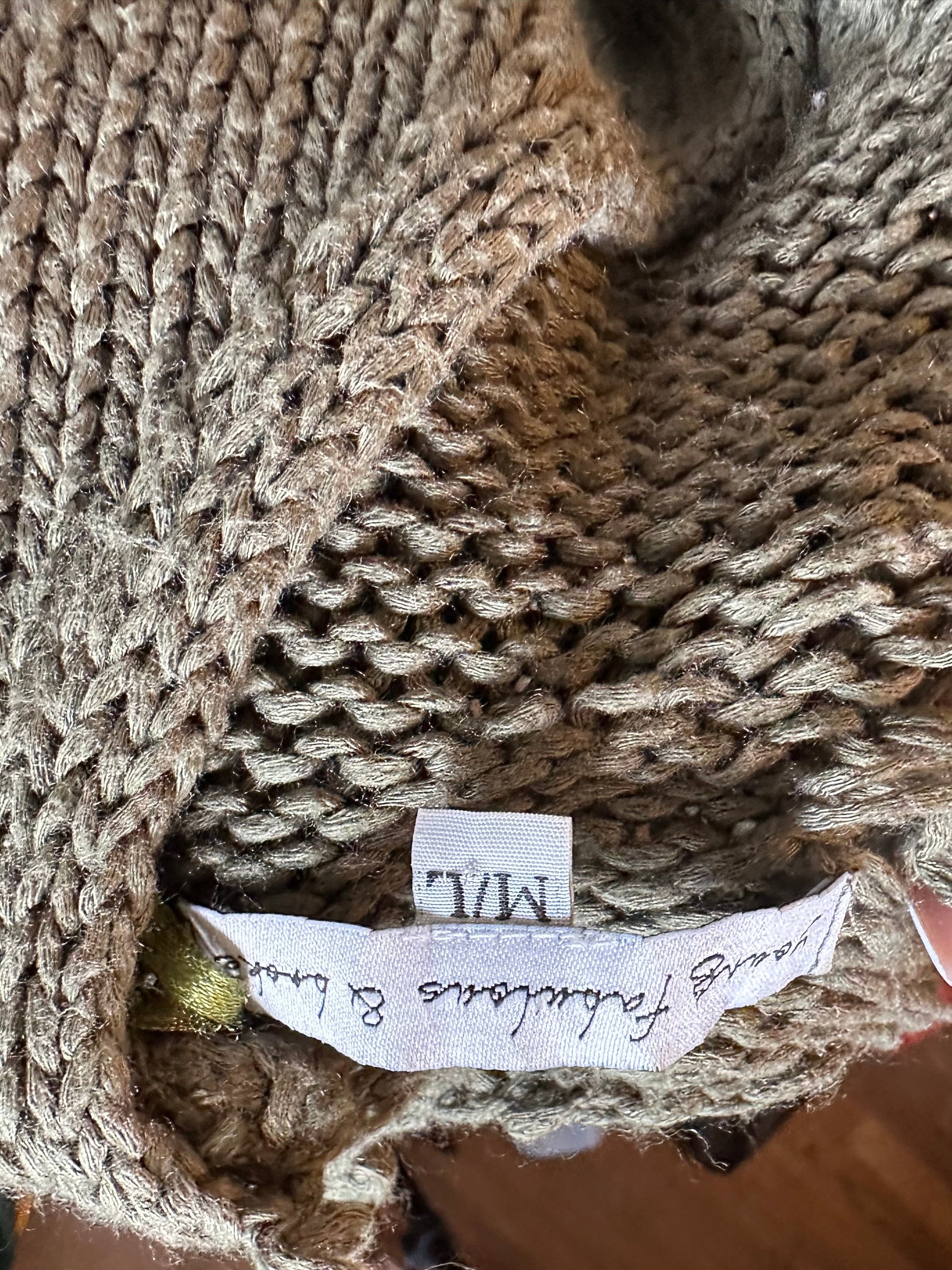 Distressed Knit Sweater