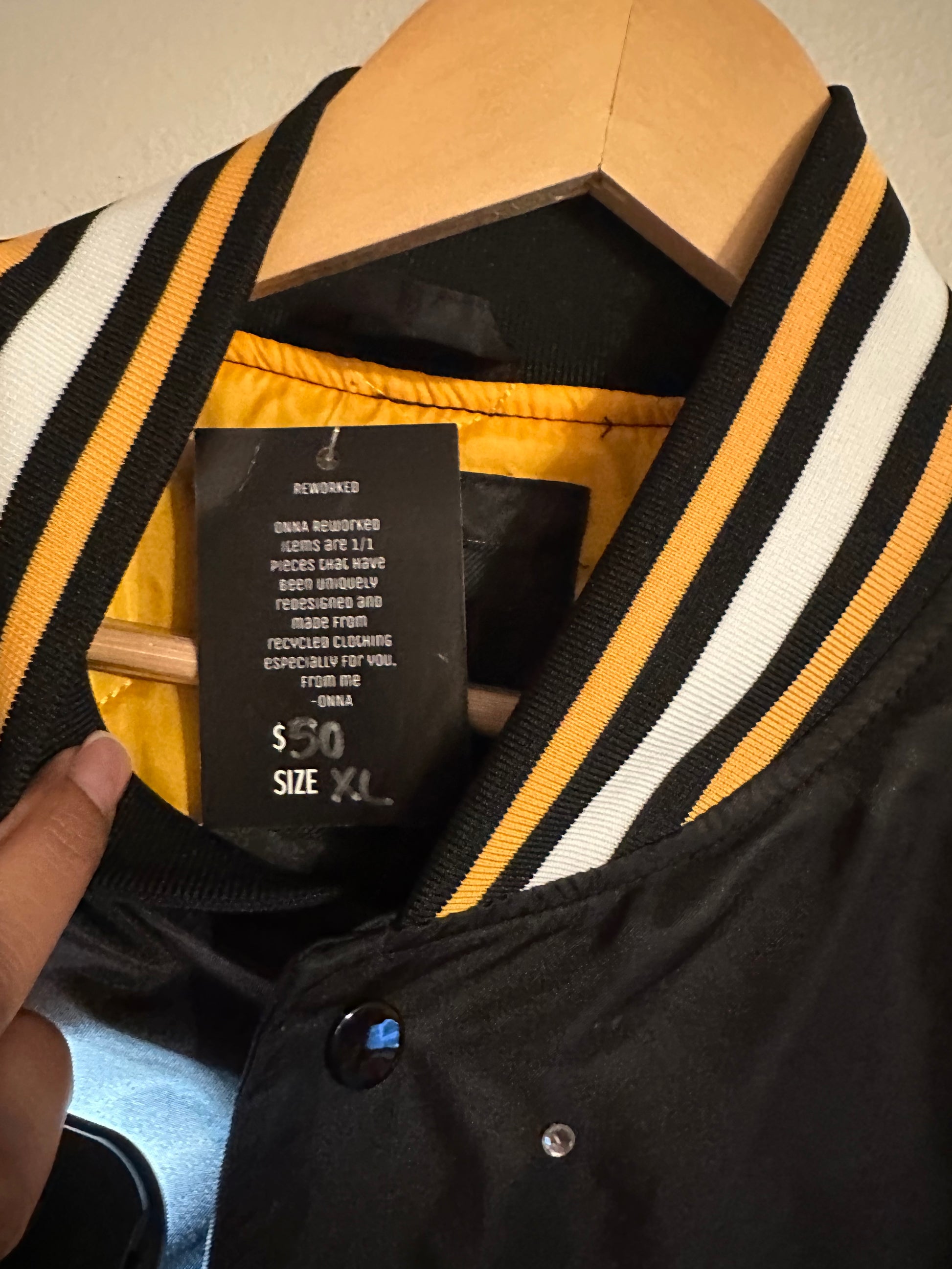 ONNA Reworked Pittsburgh Steelers Jacket