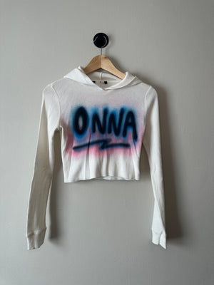 ONNA Reworked Cropped Hoodie