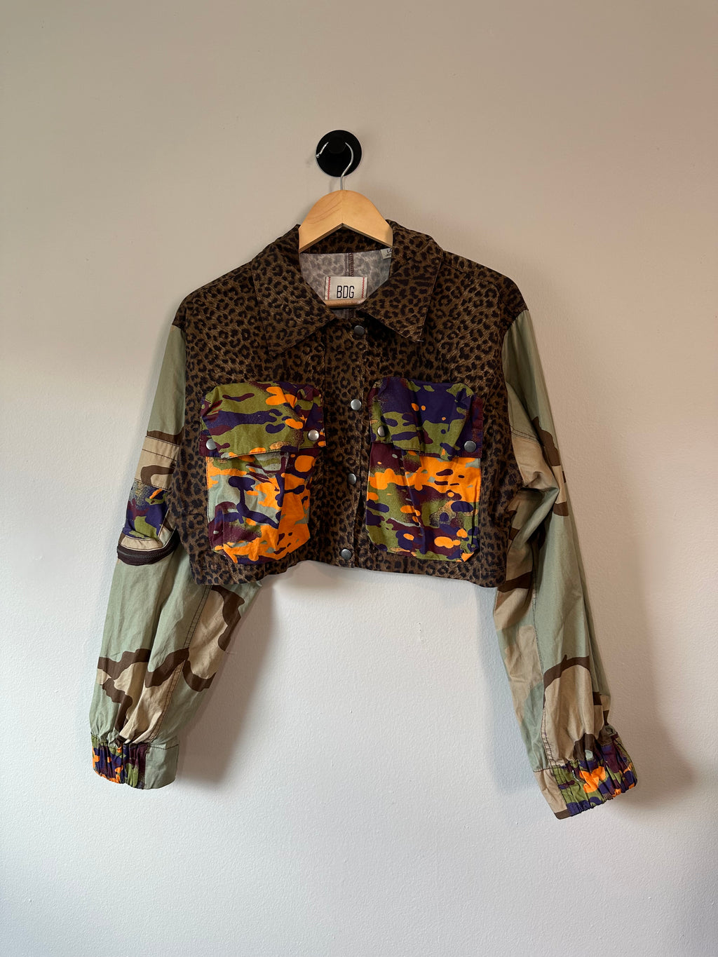 BDG Cropped Utility Jacket