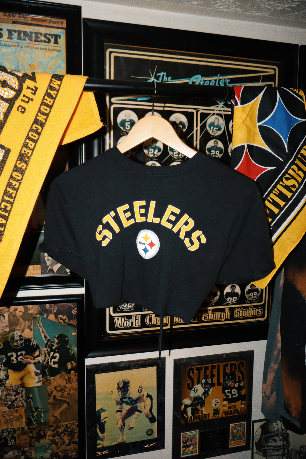 Steelers Crop Top