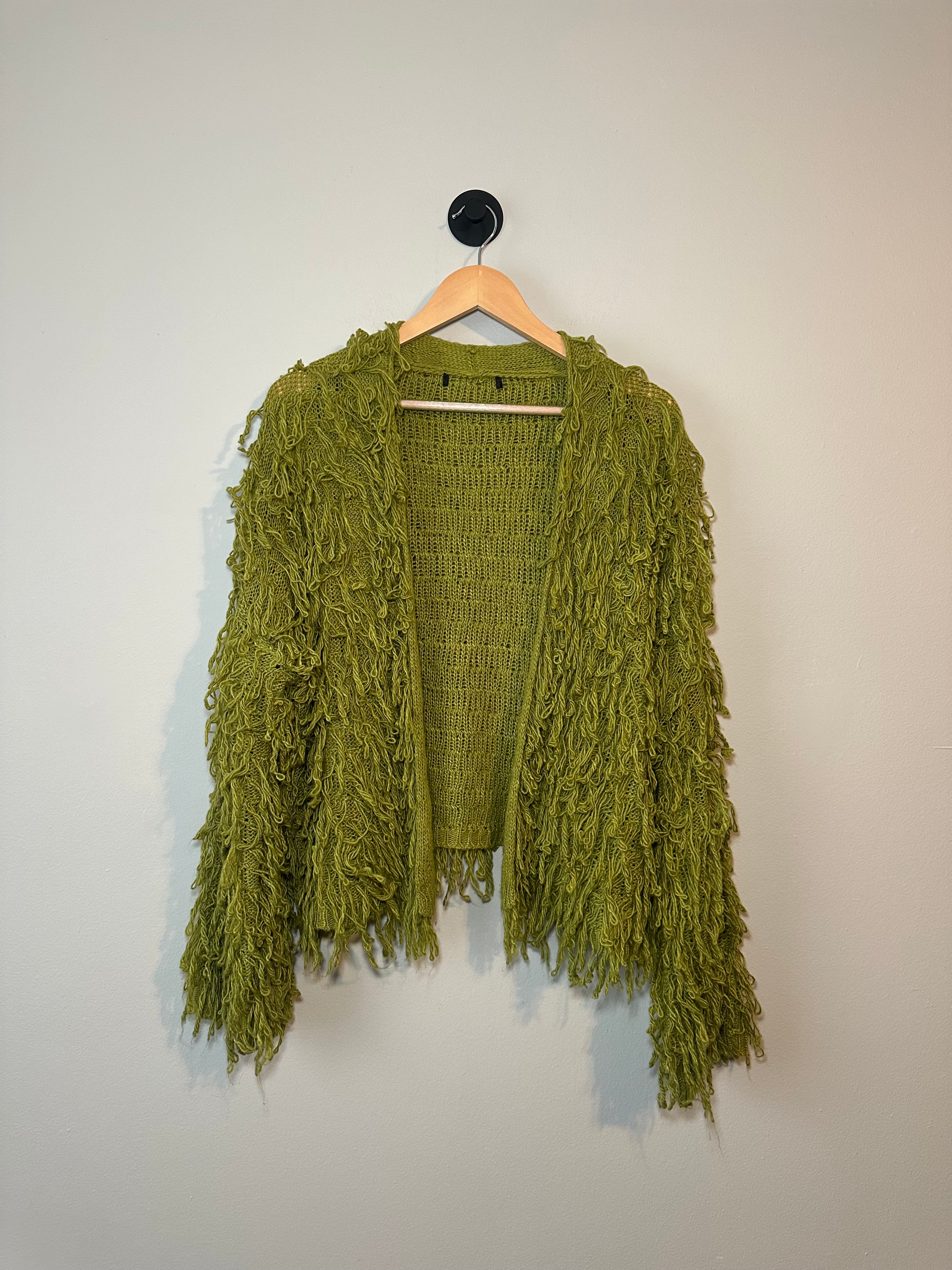 Shaggy Cardigan