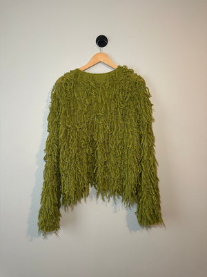 Shaggy Cardigan