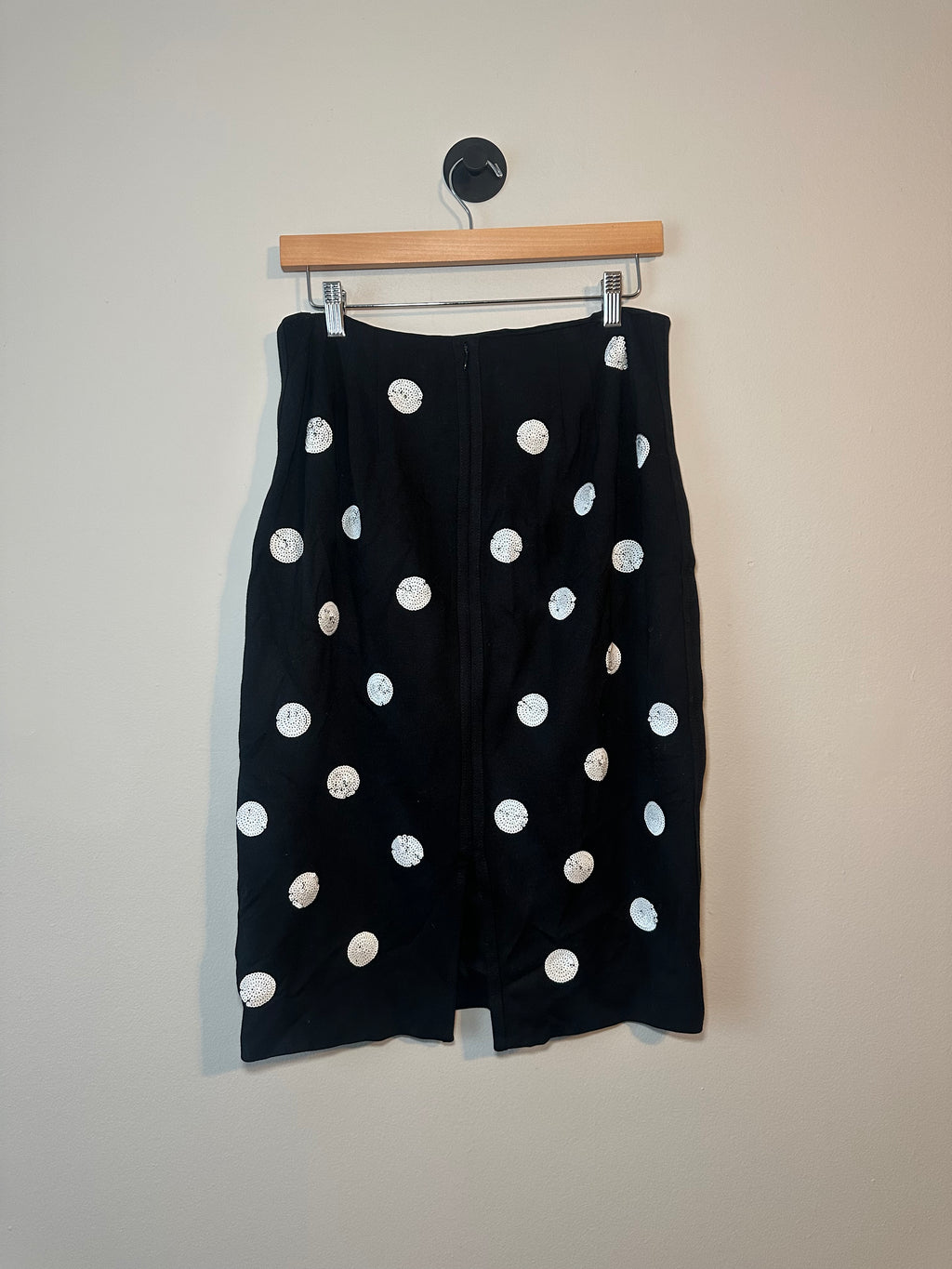 Polka Dot Pencil Skirt