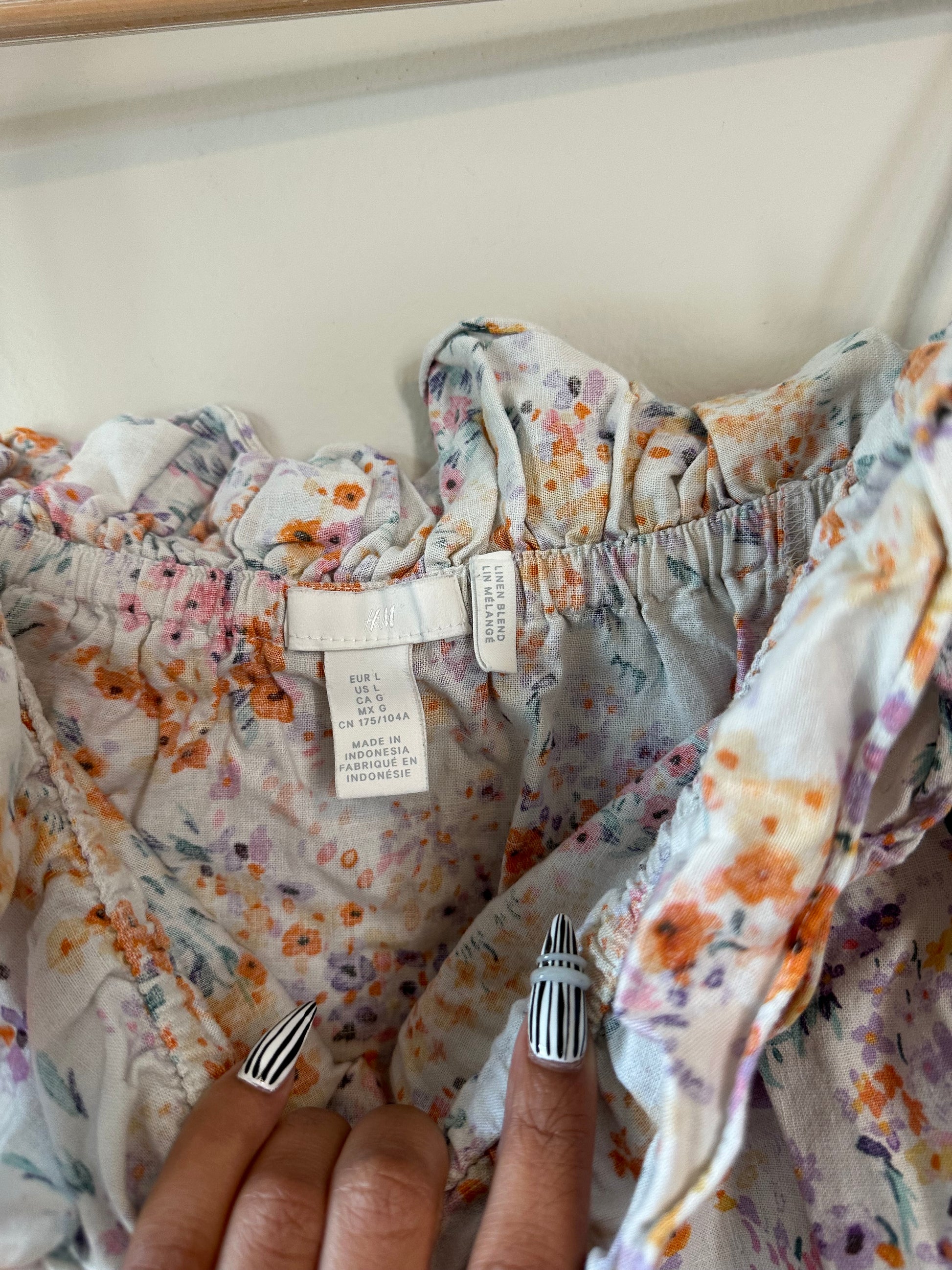 Flounced-Trimmed Dress