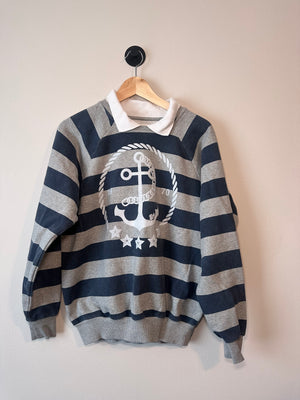 Collared Sweatshirt