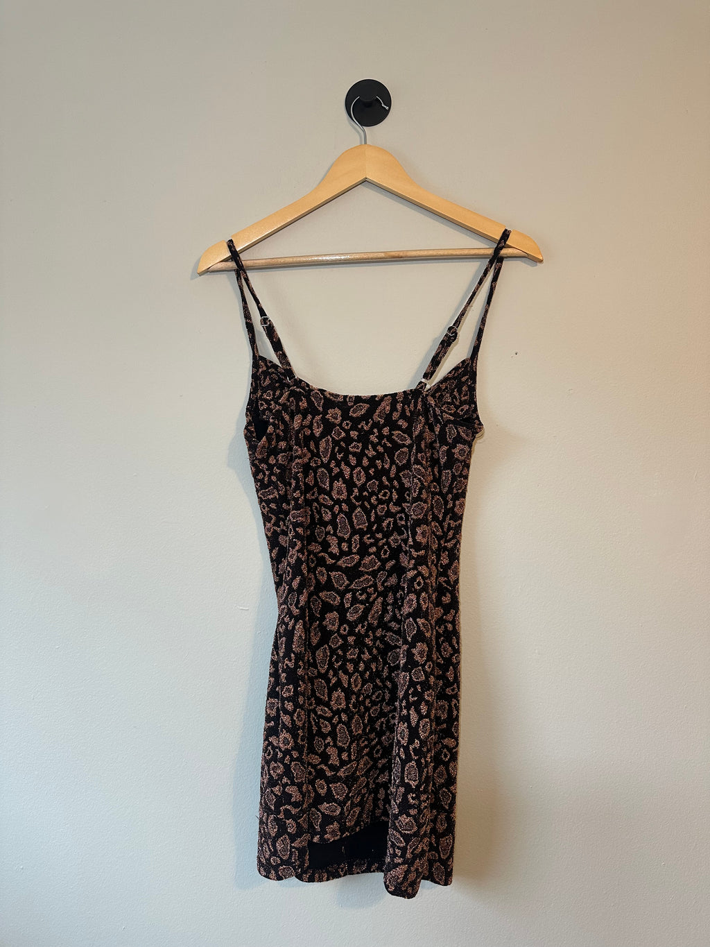 Cowl Neck Mini Dress