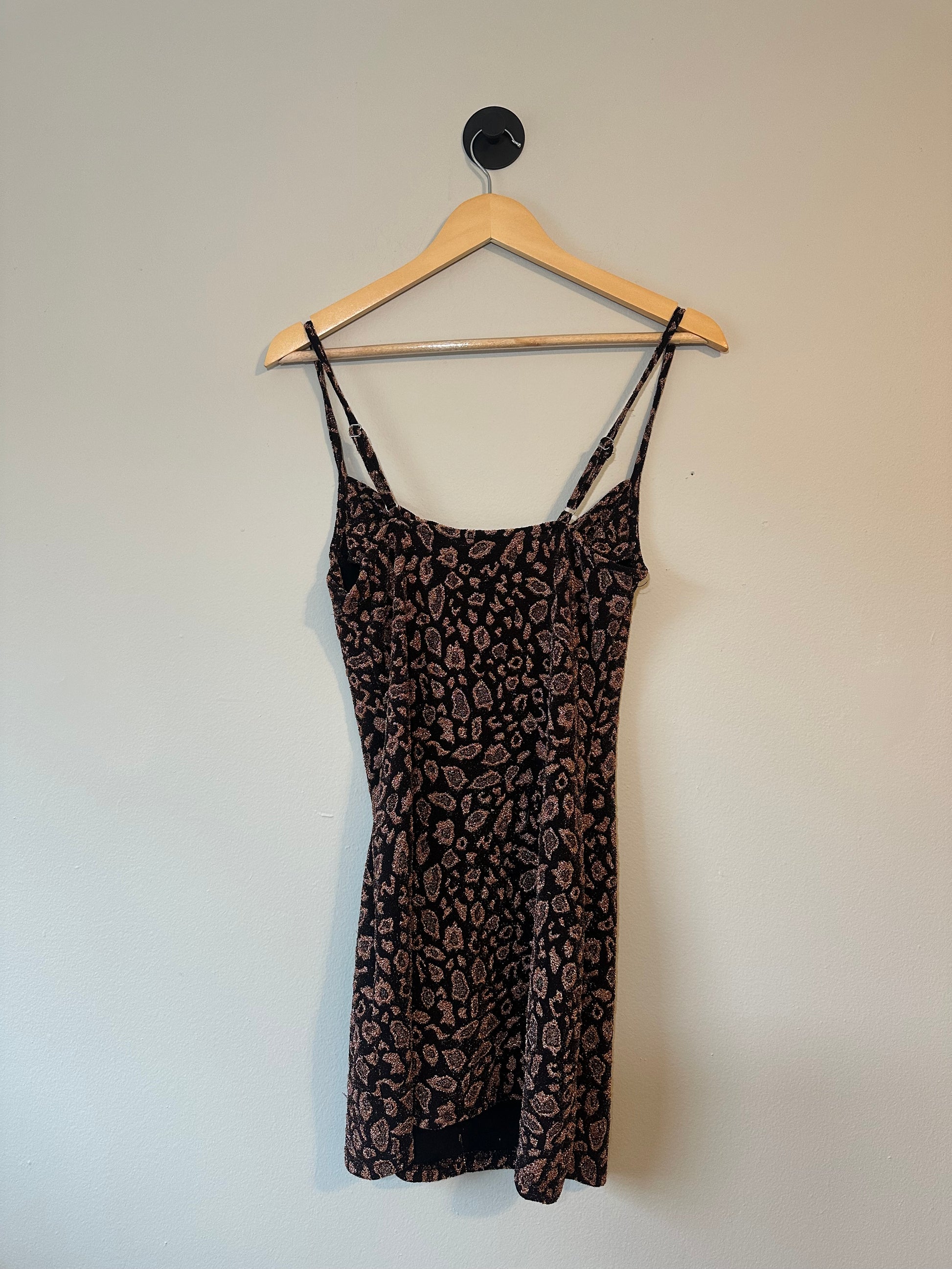 Cowl Neck Mini Dress