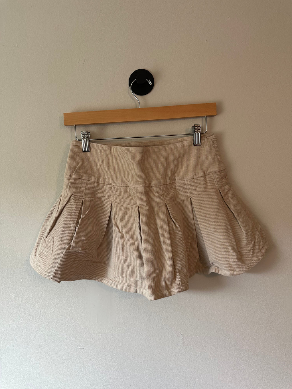 Corduroy Mini Skirt