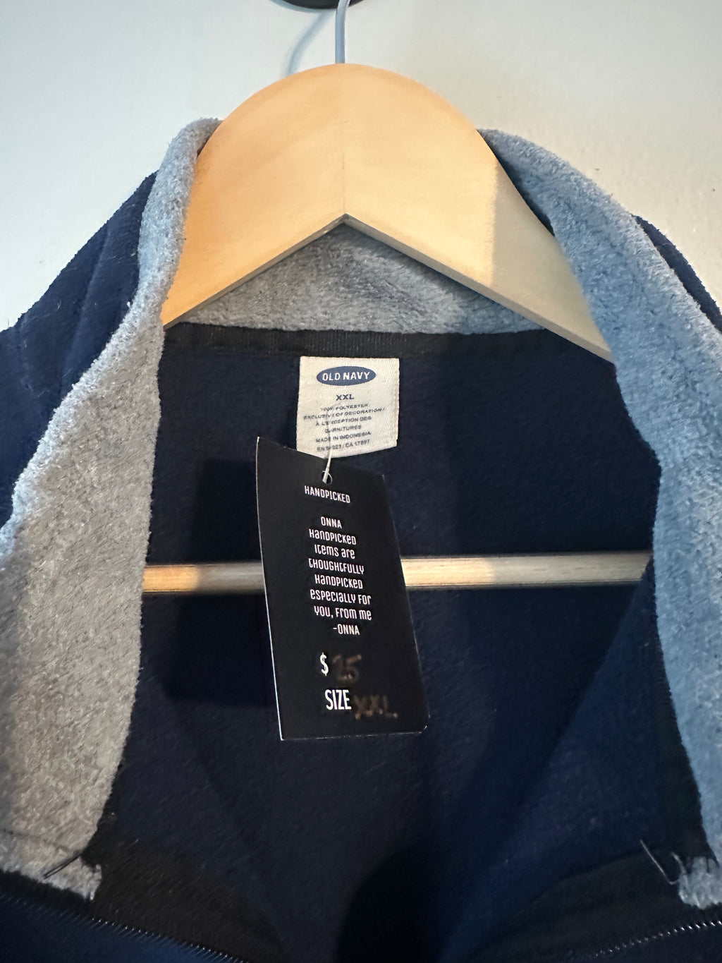 Old Navy Quarter zip Crew