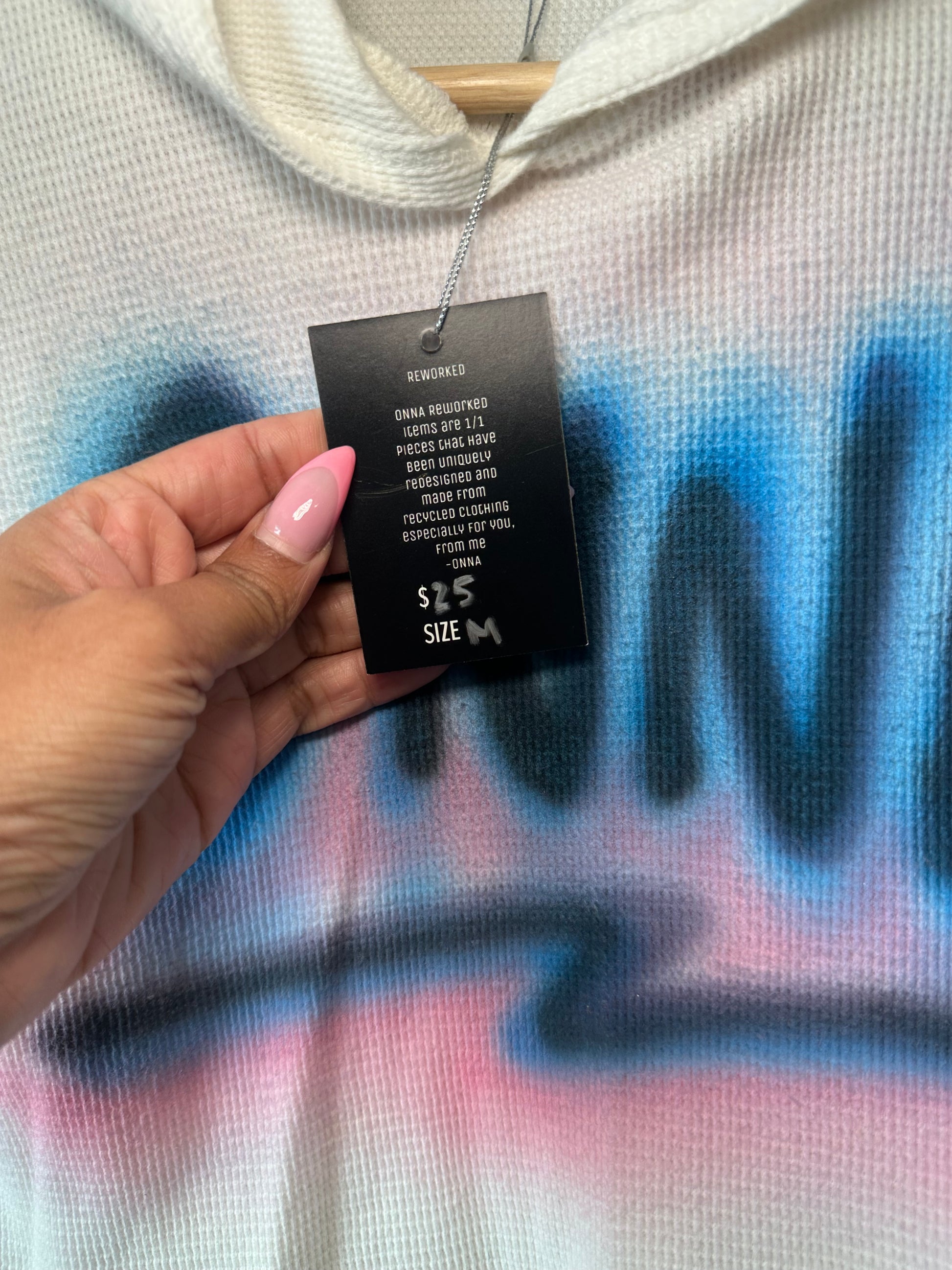 ONNA Reworked Cropped Hoodie