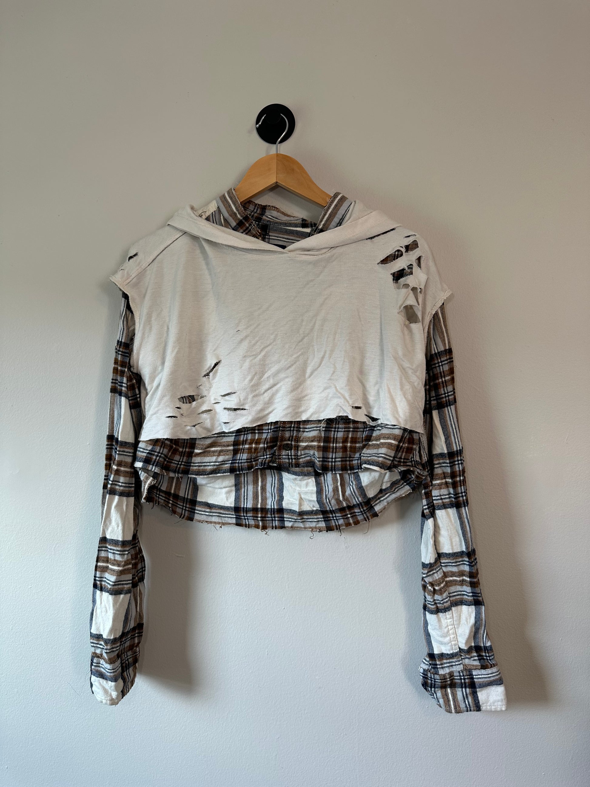 ONNA Reworked Cropped Hoodie