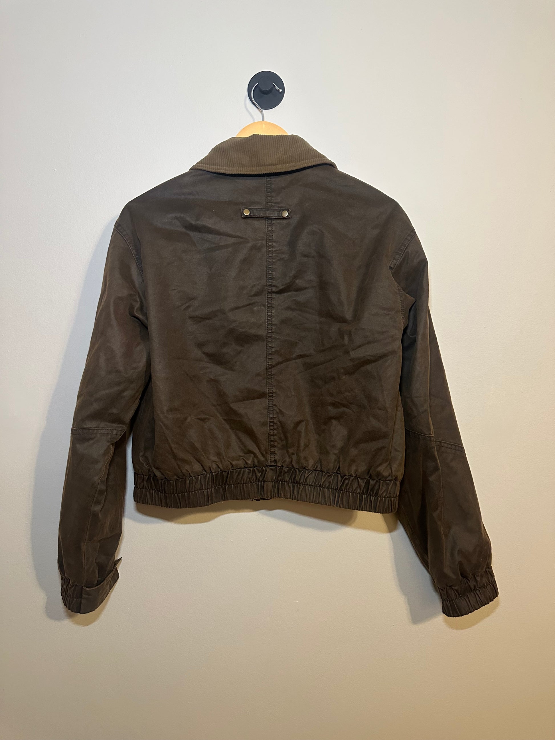 Corduroy Collar Bomber Jacket