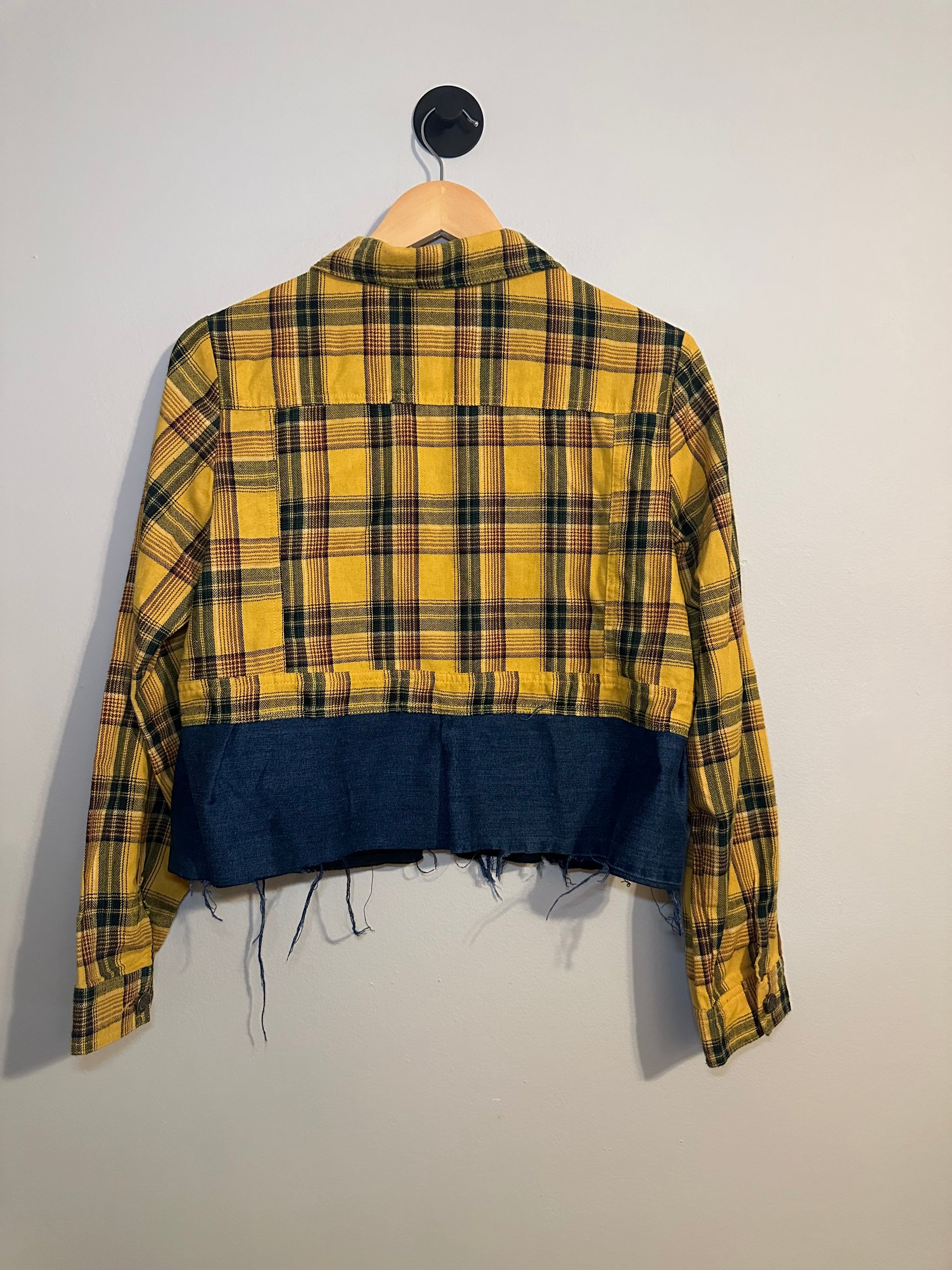 ONNA Reworked Flannel Top